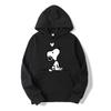 2025 Unisex Loose Fit Fashion Hooded Sweatshirt - Printed, Plus Velvet
