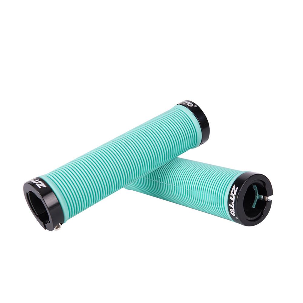 1 Par Puños de Manillar de Bicicleta Silicona Bloqueo Antideslizante Puños de Manillar Para Mtb Bicicleta de Montaña Bicicleta de Carretera Piezas de Bicicleta