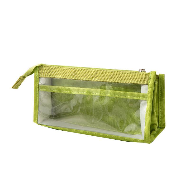 Large capacity, six-layer transparent pencil case, multi-functional window-accessible pencil case, pencil case, high value, simple, small and fresh