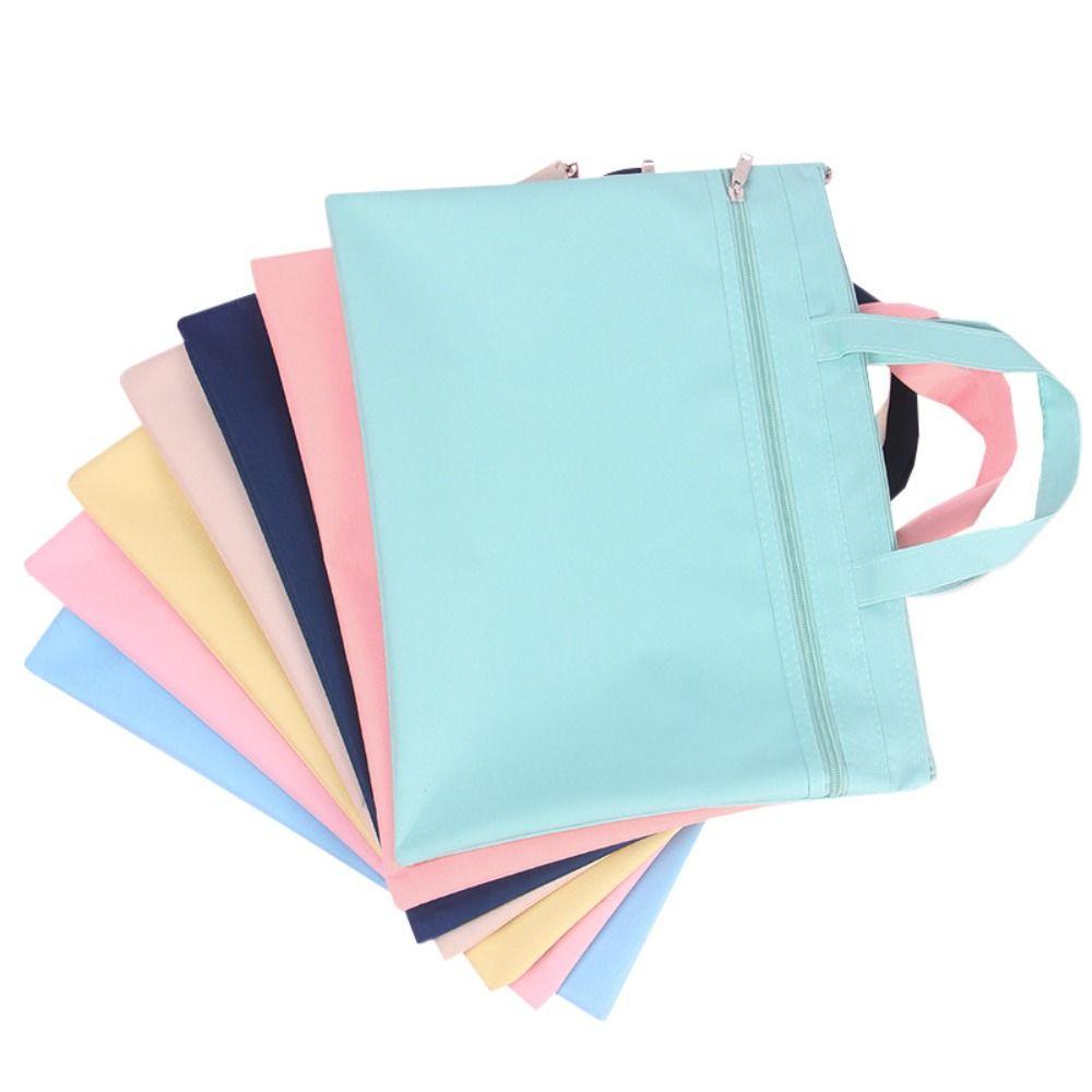 2-Layer Tutorial Bag PVC Art Storage Bag High Quality Tote School Bag