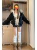 Women's 2025 Korean Style Fleece-Lined Thickened Parka - Cotton-Padded Winter Jacket