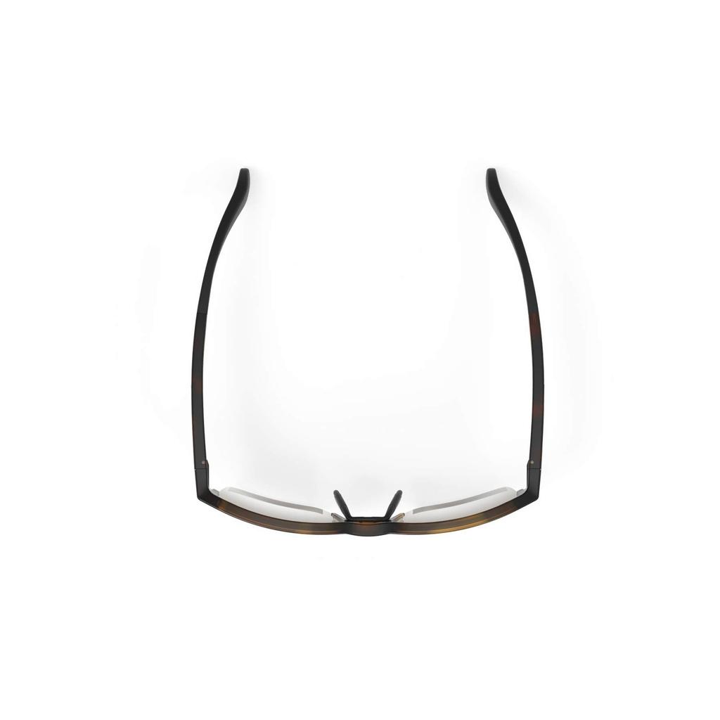 RUDY PROJECT SPINAIR 58 Half Rim Sports Sunglasses with Demi Gloss Frame and Brown Demi Lenses (SP583650-0000)