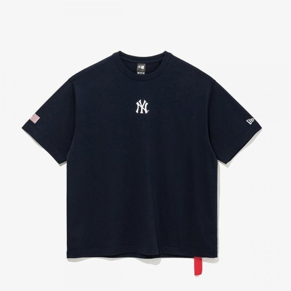 

Оригинальная футболка с коротким рукавом New Era Domestic Store Mlb New York Yankees Script 14679813 14679813/S
