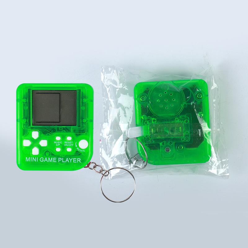 Game Blast Block Tetris Mini Toy Game Machine Portable Keychain Gift Children