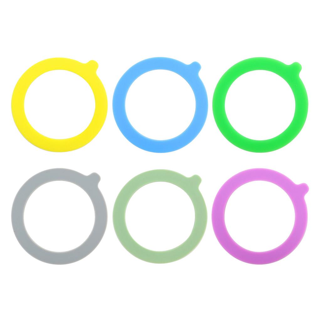 20Pcs Glass Jar Gaskets Replacement Silicone Seal Airtight Gaskets Sealing Rings for Jar Lid for Preserving Jars