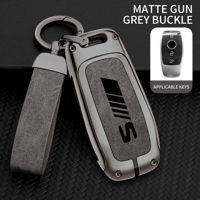 Carcasă pentru chei de mașină din aliaj de zinc pentru Mercedes Benz Clasa S W221 W222 W223 S320 S350 S400 S450 S500.