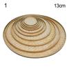 New Arrival Fruit Bread Basket Fruit Bread Basket Weaving Bamboo Sieve DIY Decorative Storage Trays Raft Round Dustpan