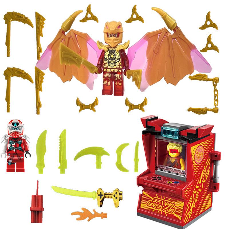 Phantom Ninja Boy Educational Building Blocks - Empire Energy Assembly 1st Street Arcade Toy