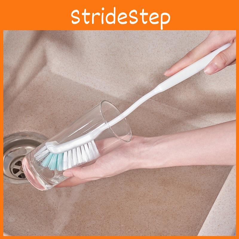Long Drain Handle Cleaning Brush For Kitchen Bathroom Multipurpose Tool Cleaning