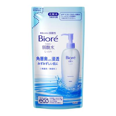 Biore Moisturizing Weak Acid 180ml Water, Moisturizing, Refill, (x 1)