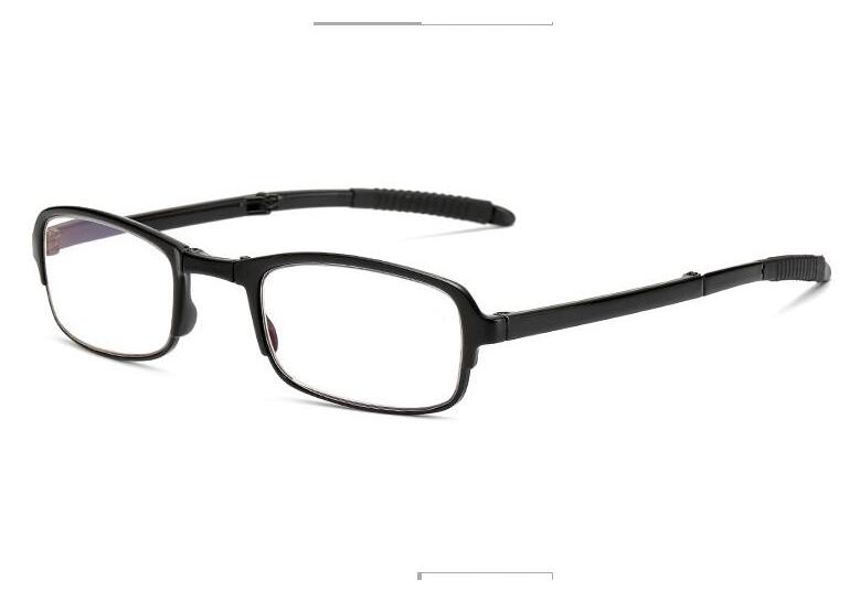 Trend Folding Reading Glasses With Box Men Women Portable Tr Glasses Resting Lenses  Unisex Diopter Glasses +1.0 To +4.0