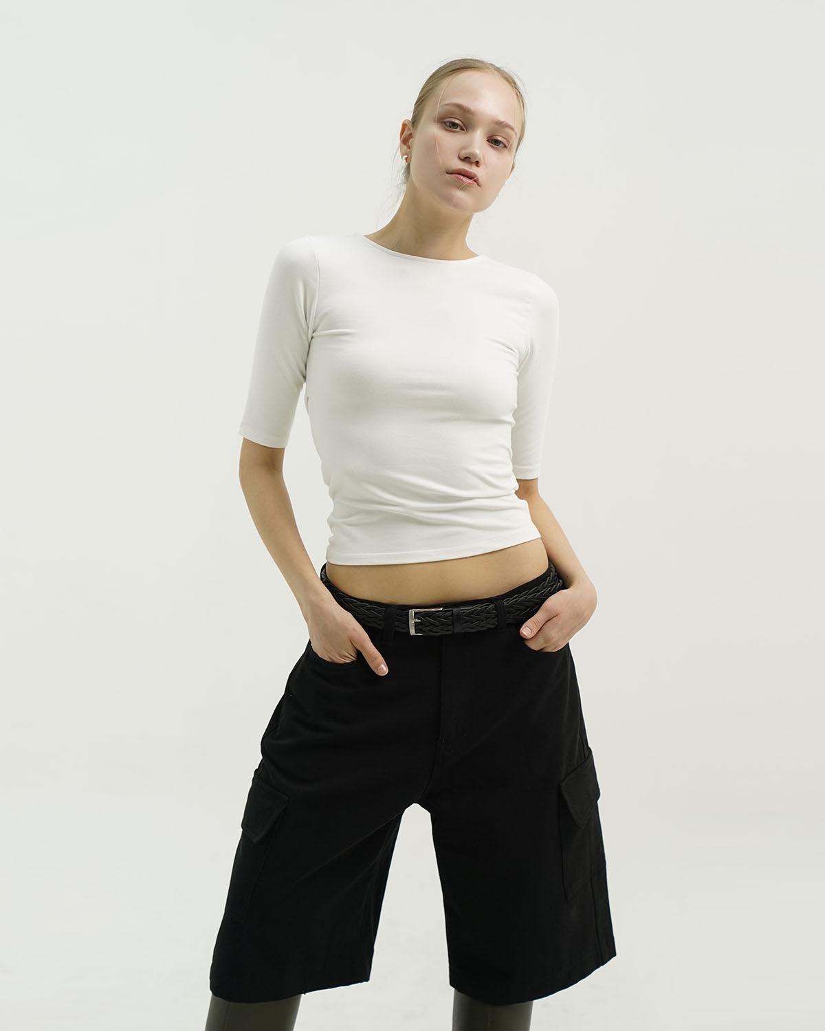 Tud Strap Half Sleeve White One Size