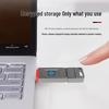 Lenovo ThinkPlus FU100 64GB Fingerprint Encrypted Dual-Interface USB Drive