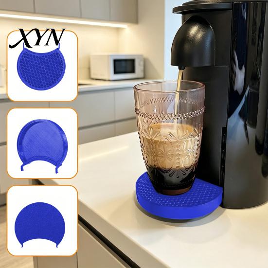 Cup Stabilizer Tray Coffee Machine Drip for Nespresso, Honeycomb Hole Detachable Spill Protector Insert, Universal Accessories Friendly