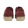 ClarkS W S Wallabee. 26179317 Deep Red Sde