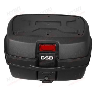GSB Motorcycle Trunk Universal Boot Large Thickened Electric Battery Car Storage Box Scooter Car Toolbox Waterproof