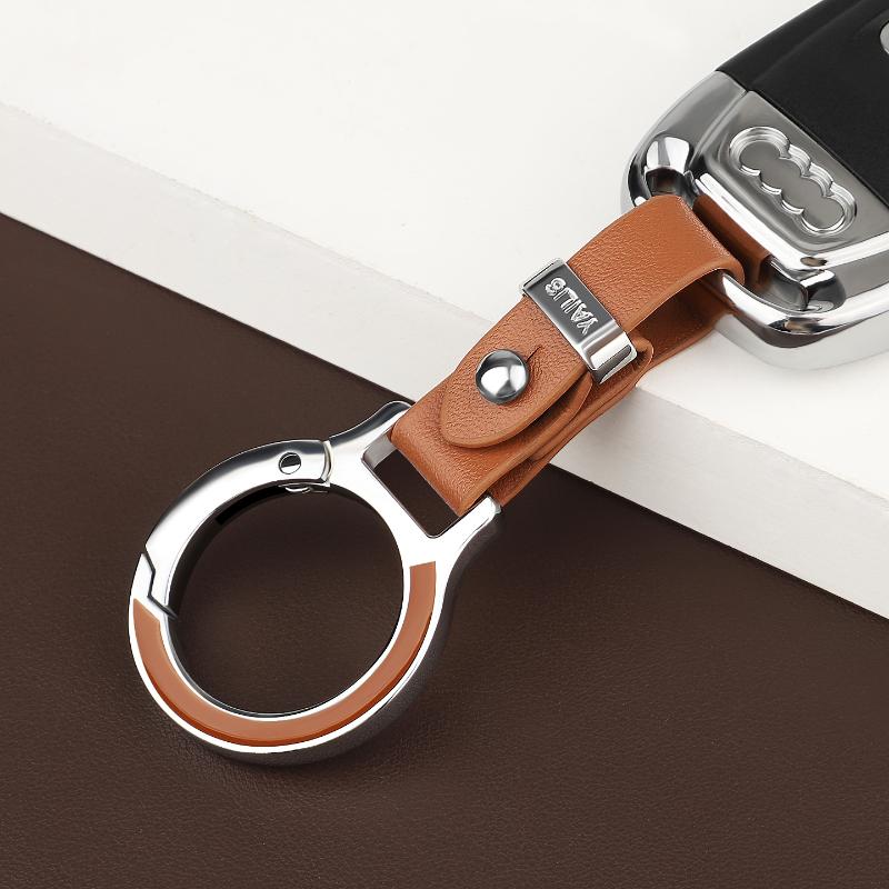 Car Keychain Pendant Key Ring Chain Hanging Men Women Gift Universal Durable Metal Ring Creative Keychain Car Styling