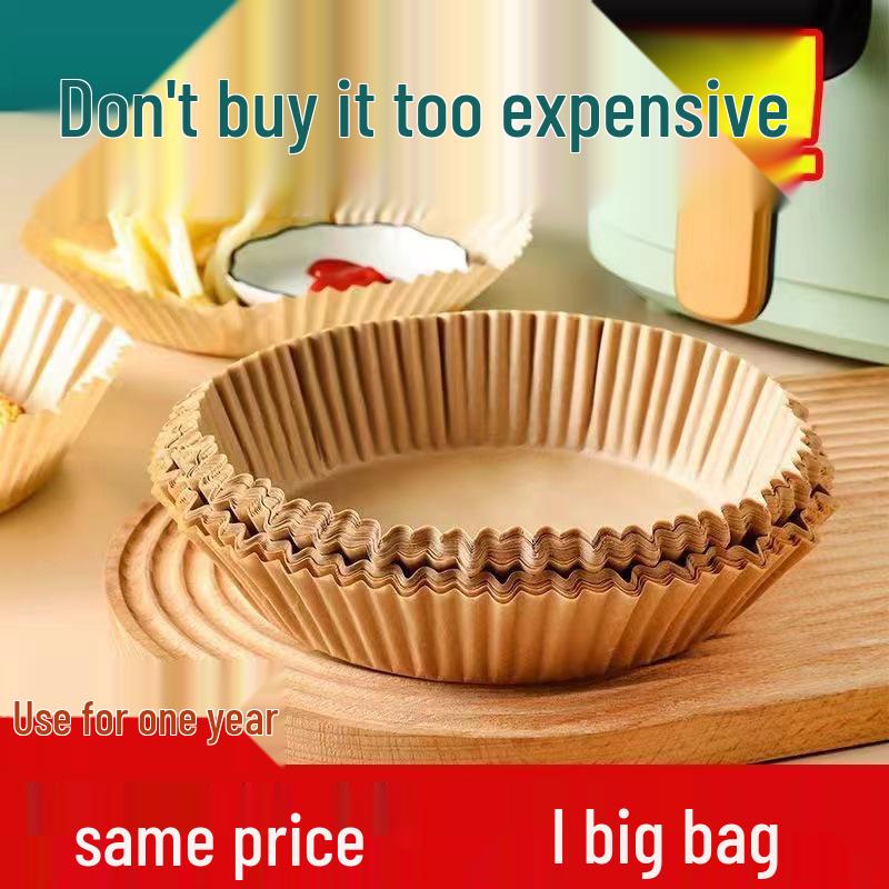 Air Fryer Silicone Oil-Resistant Disposable Paper Liners