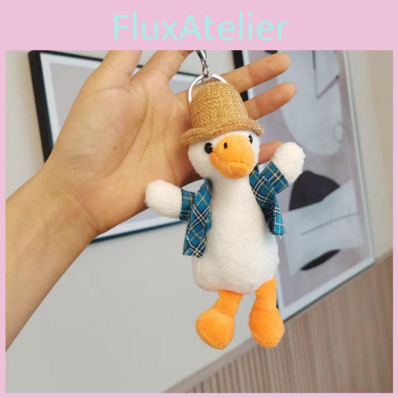 Adorable Plush Duck Keychain Cute Stuffed Animal Cartoon Bag Charm Gift Toy