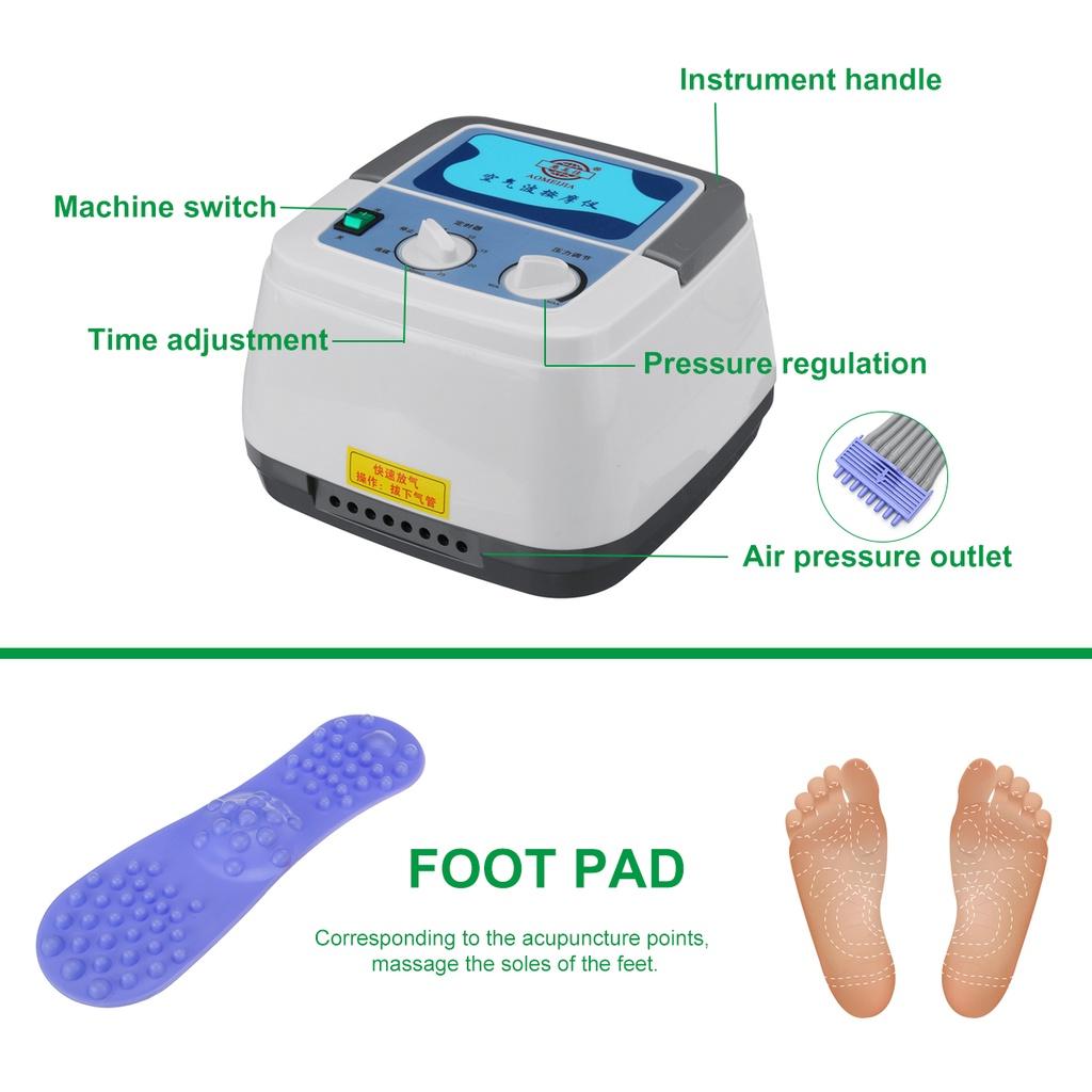 Infrared Therapy Arm Waist Pneumatic Vibration Air Wave Pressure Machine Electric Pressotherapy Air Compression Leg Foot Massager