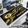 Custom Name Text Mouse Pad Green Bay Packers Personalized Desk Pad For Work And Gaming
