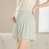 High Waist Maternity Safety Pants - Ice Silk, Loose, Plus Size, Anti-Exposure, Summer Fashion