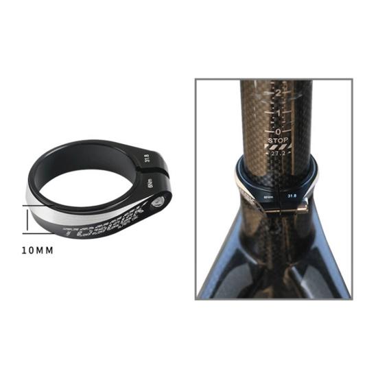 Alloy Bike Seat Clamp Anti-oxidation Indeformable High Hardness Bicycle Parts Seat Post Collar for Road Bike