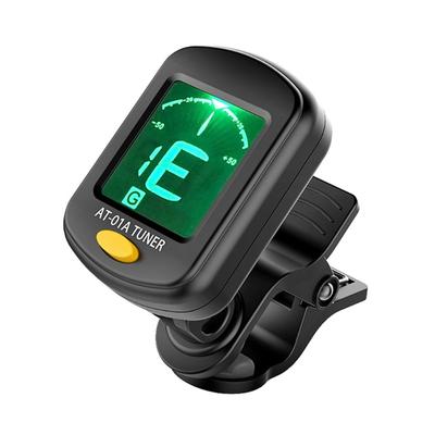 Portable Guitar Clip‑on Tuner Violin Ukulele Tuner Universals Digital Electronic Tuner Guitar Accessory Enduring