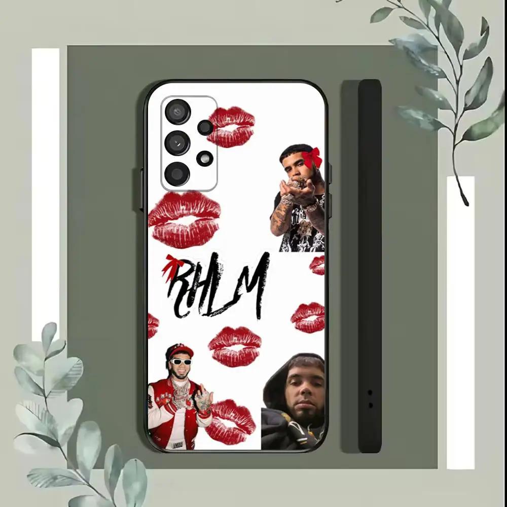 A-Anuel A-AA Rapper Phone Case For Samsung S25,S24,S21,S22,S23,S30,Ultra,S20,Plus,Fe,Lite,5G Black Cover