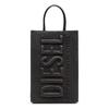Borsa Tote in Cotone con Chiusura Magnetica Aperta Borsa a Spalla da Shopping Borsa Tote da Uomo Nera X10282P8079T8013