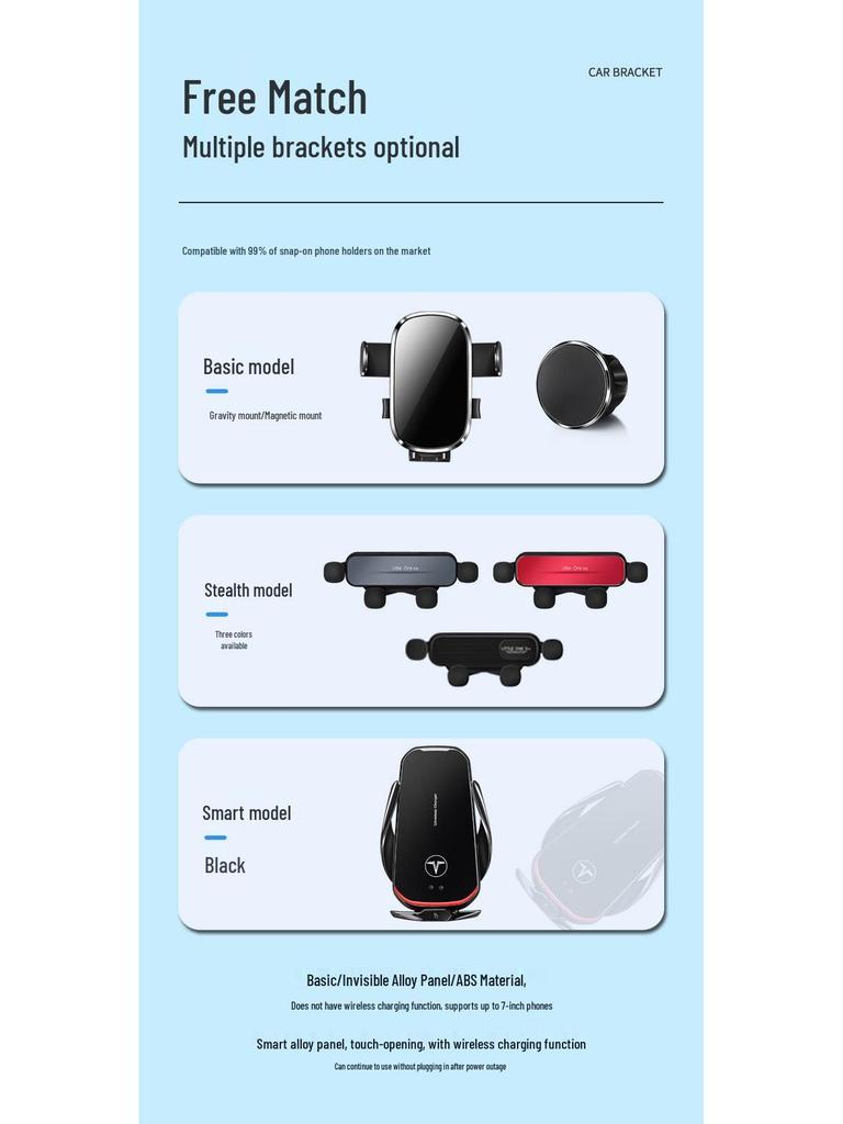 2025 Fangbao Titanium 7 Car-Specific Phone Holder and Navigation Bracket Upgrade