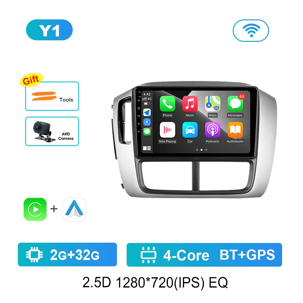 Android Car Radio Multimedia Video Player 9 '' for Honda Pilot 1 2005 - 2008 Cooling Fan Intelligence Bluetooth 4G DSP Stereo