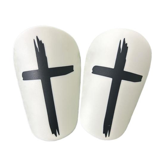 1 Pair Soccer Shin Guards Miniature Shock-Absorbing Lightweight Small Shin Guards Protective Mini Shin Guards