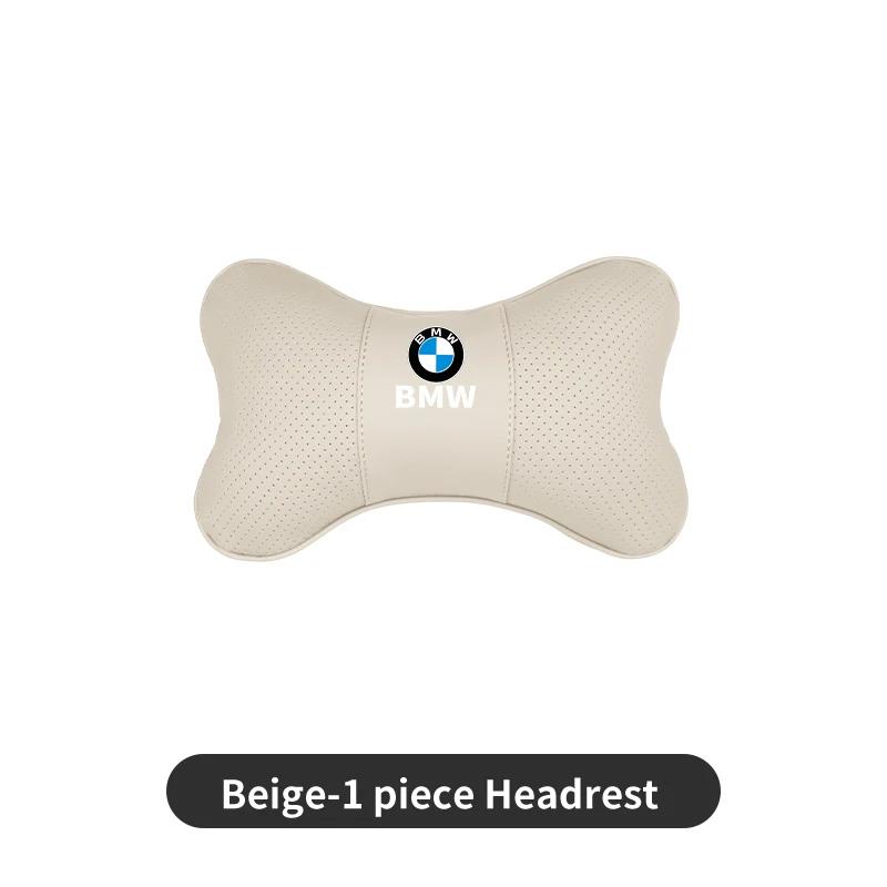 

2025 Hot Leather Car Interior Seat Headrest Neck Pillow Car Accessories For BMW X7 X3 X4 X5 X6 5 7 Series G11 G12 G30 G31 G32 G0