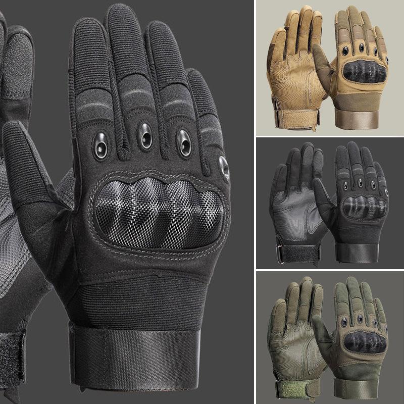 

Tactical Gloves Full Finger Outdoor Sports Mountaineering XL хакі