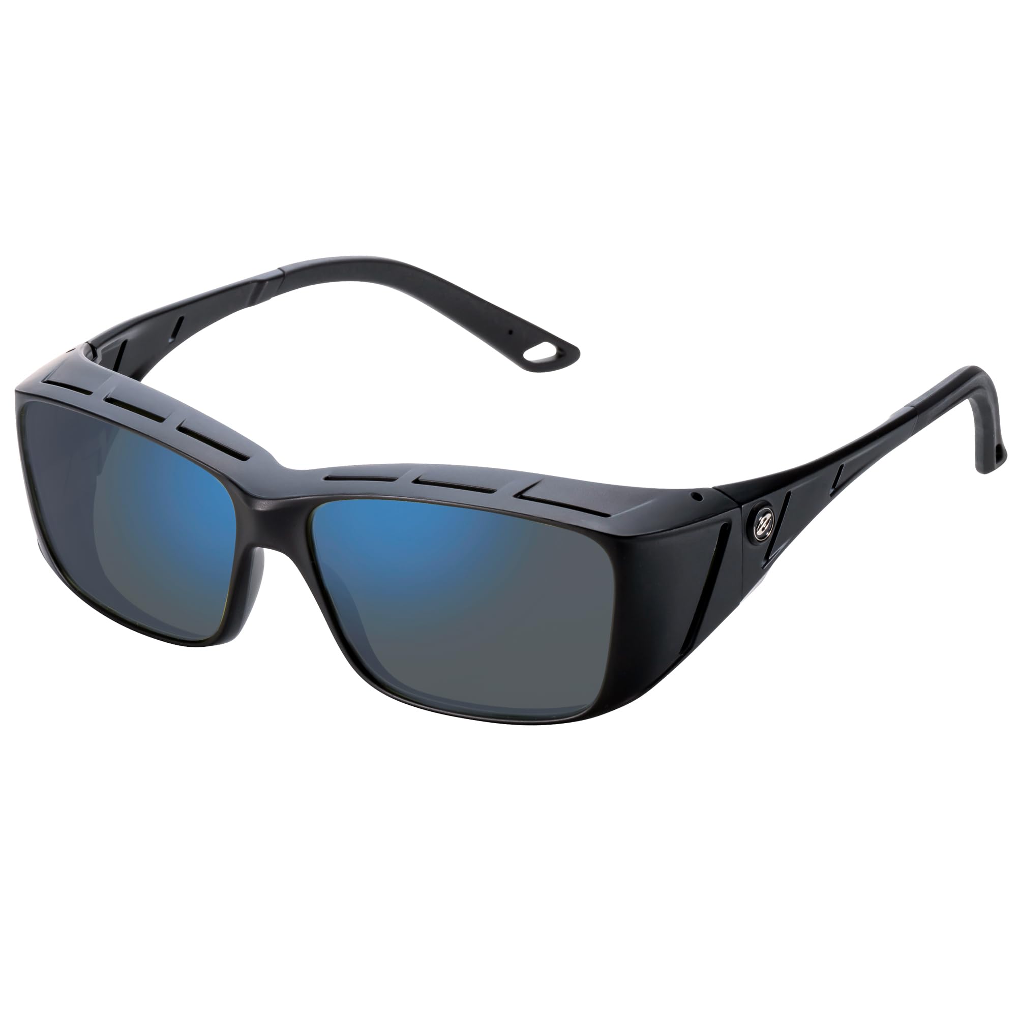

Zeque Polarized Sunglasses OPA Neo Black TRUEVIEW MIRROR F-1917 FOCUS/BLUE