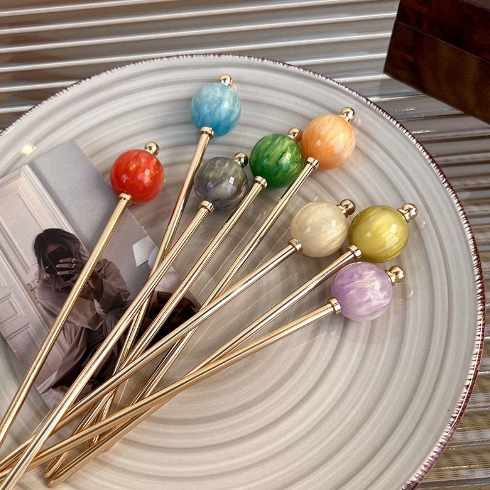 

Retro Headdress Stick Simple Hair Sticks Chinese Hair Accessories Hair Clip Women