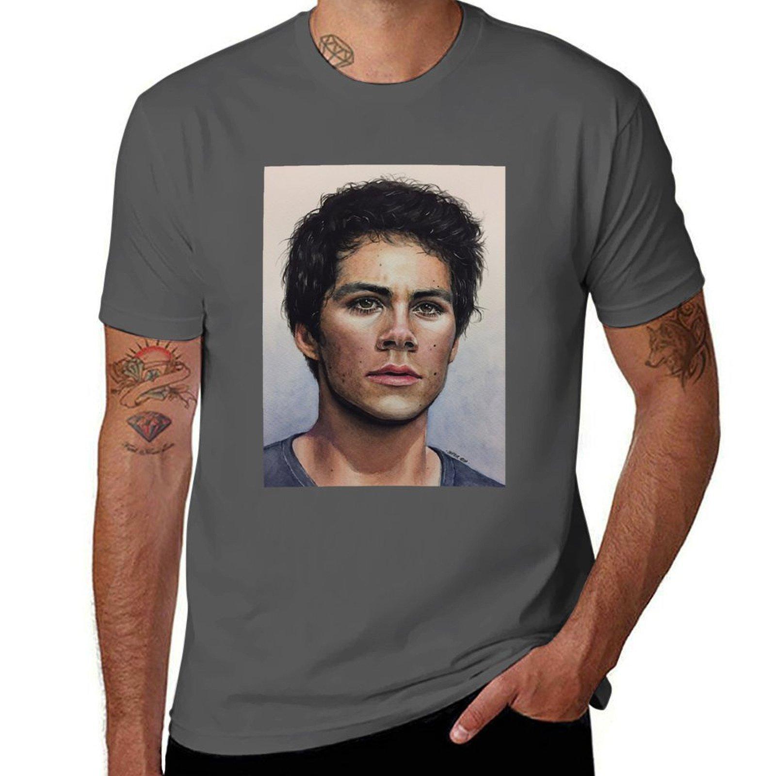 

Дилан О Брайен, Бегущий в лабиринте Лекарство от смерти Футболка мужская футболка летняя футболка с принтом на заказ Футболка 4XL