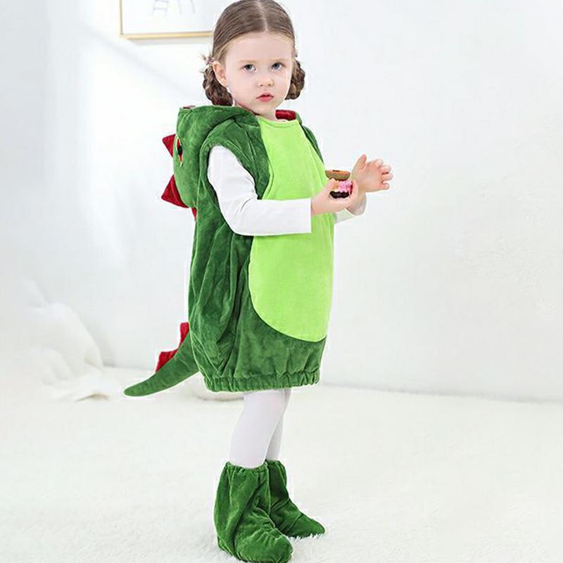 Kids Dinosaur Costume Dinosaur Animal Fancy Dress Kids Costume Dinosaur Clothes Set Christmas cos clothes Suitable for performan