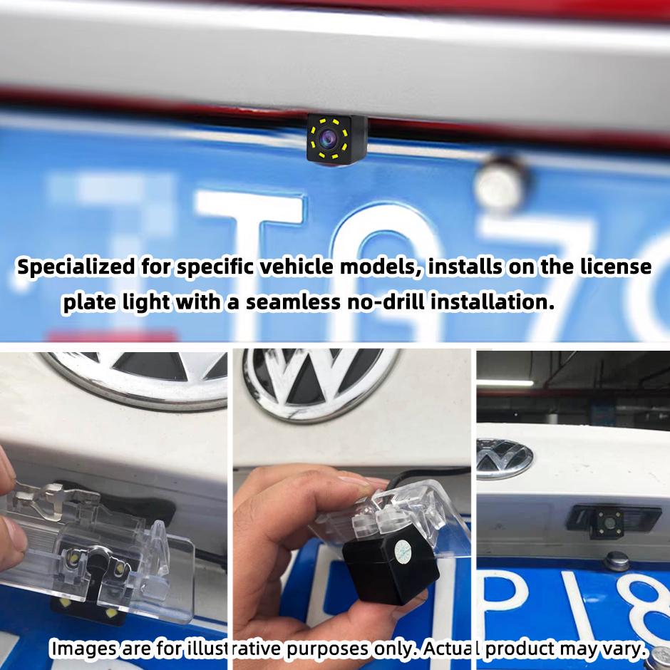 Rearview Camera for Toyota Agya/Wigo & Daihatsu Ayla - License Plate Light & Parking Safety
