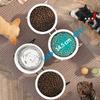 Anti Slip Elevated Pets Feeders Thickened Stand Cat Dish with Stand  Pets Products Supplies