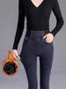 Women's High-Waisted Skinny Jeans - 2025 New Autumn/Winter Plus Size Slimming Elastic Pants