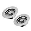 2 Pieces Upgrade Kitchen Sink Filter Sink Filter Stainless Steel Casing + Copper Core Plastic Cap For SIMPLICITY In Maintenance