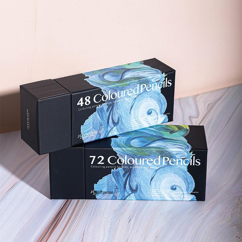 Ocean Style 72-Color Oil-Based Colored Pencil Set