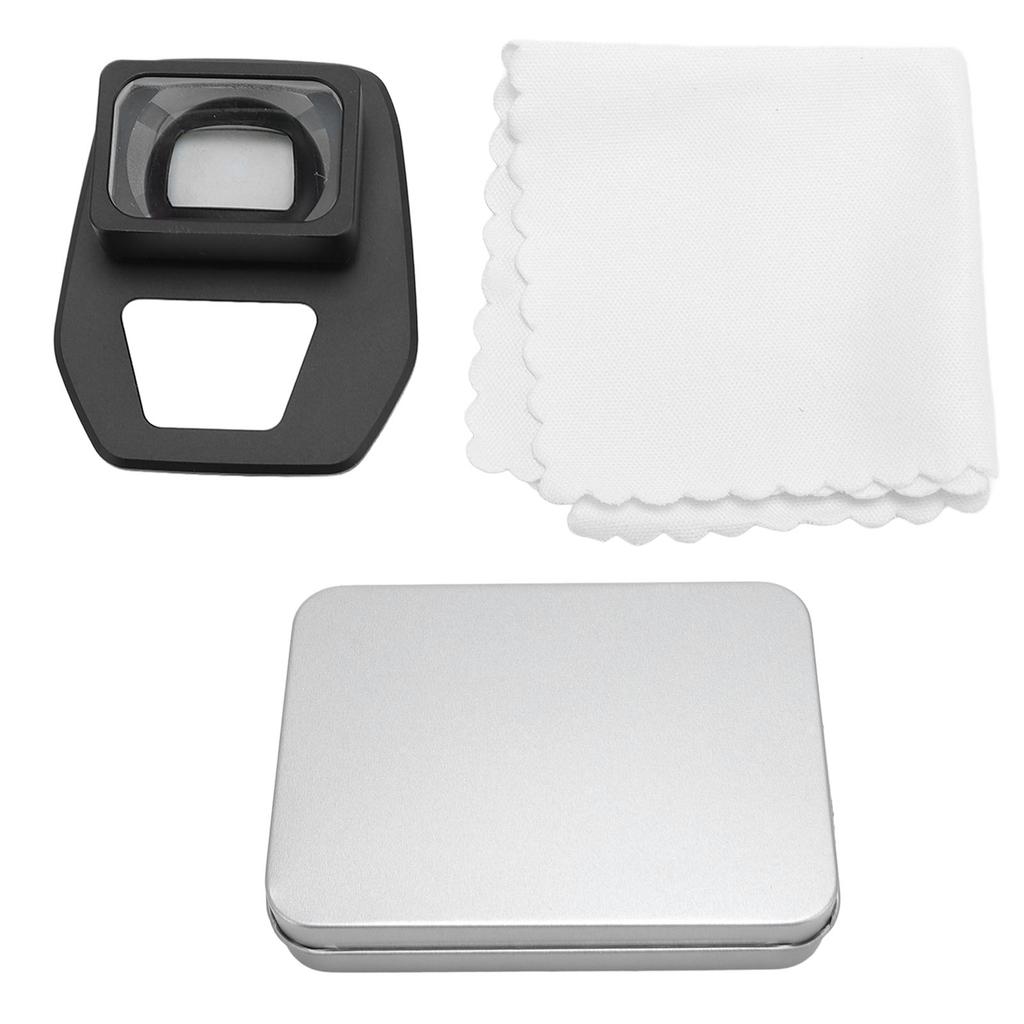 Wide Angle Lens for Air 3s Aluminum Alloy Optical Glass Drone 110 Degree Shooting Range External