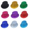 Glitter Pork Pie Hat Lincoln Hat Bowler Top Hat Ringmaster Hat Jazz Hat Magician Top Hat Magician Performed Hat