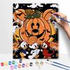 Disney Mickey Pumpkin Halloween oil painting kit digital painting art handmade diy home room decorations