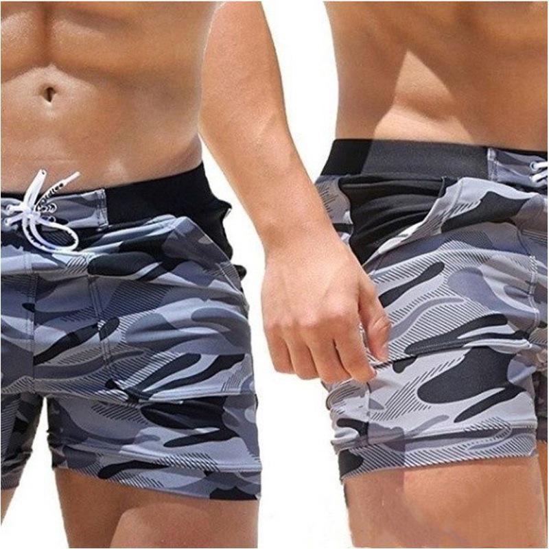 New 2021 Men's Summer Beach & Fitness Sports Shorts