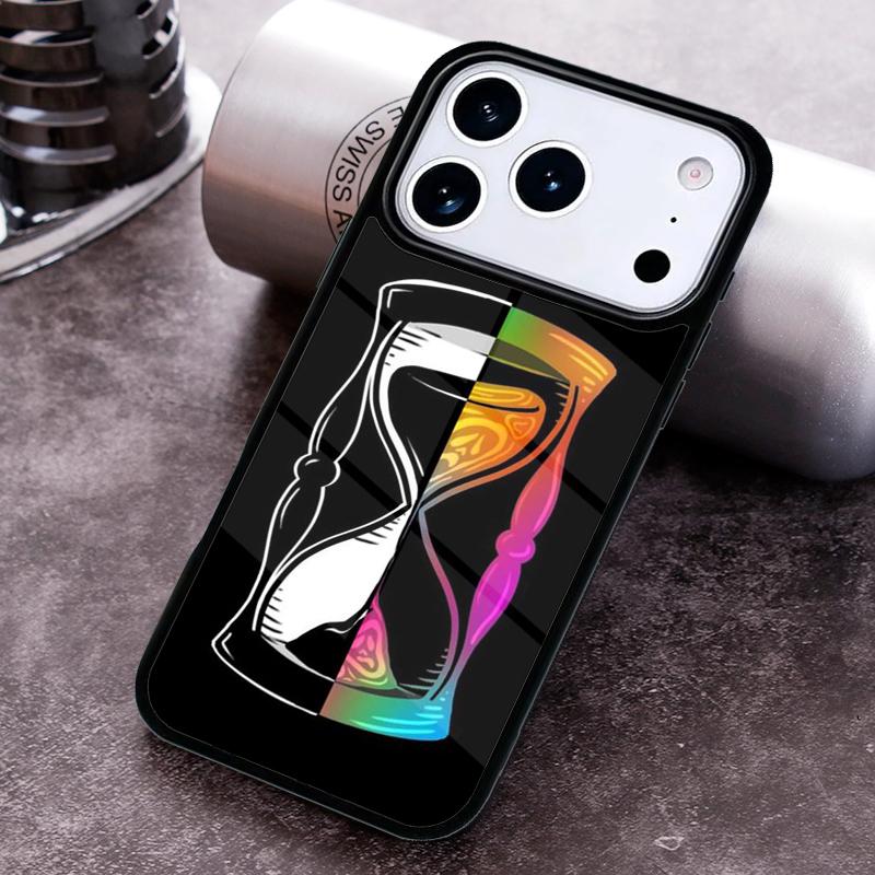 

Hourglass Phone Case for iPhone 17 16 15 Pro Max Air 14 13 12 11 Plus Shockproof Cover iPhone 16 Plus