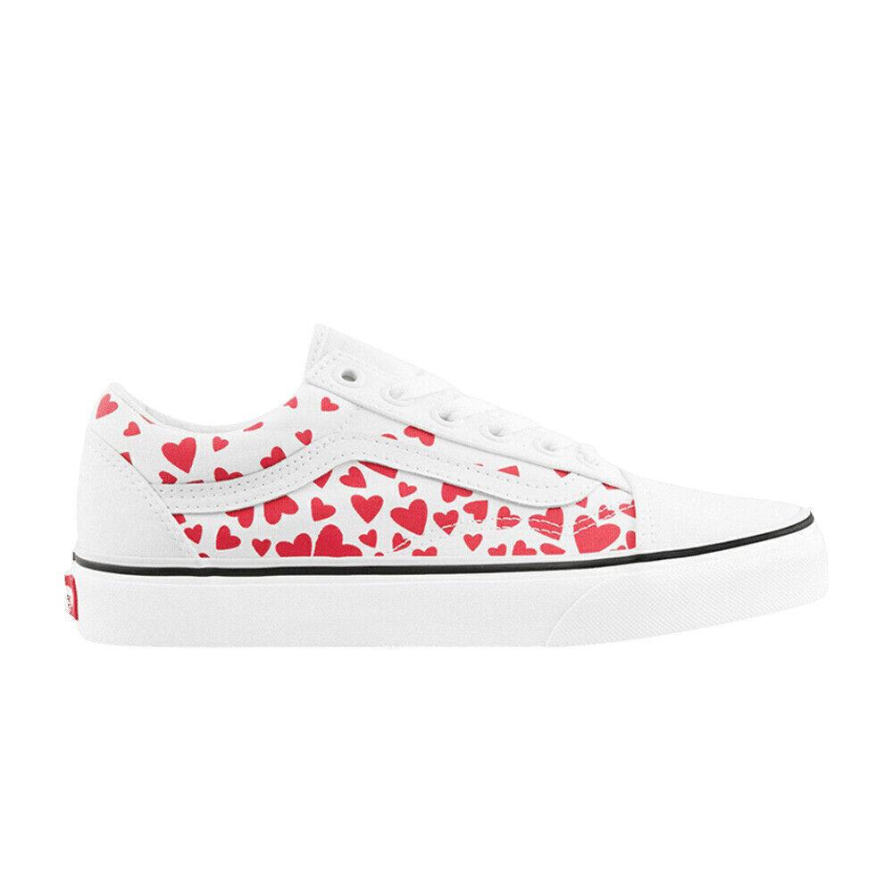Vans Old Skool  Valentine Hearts  VN0A3WKT4S0 Men s Shoes New 36.5
